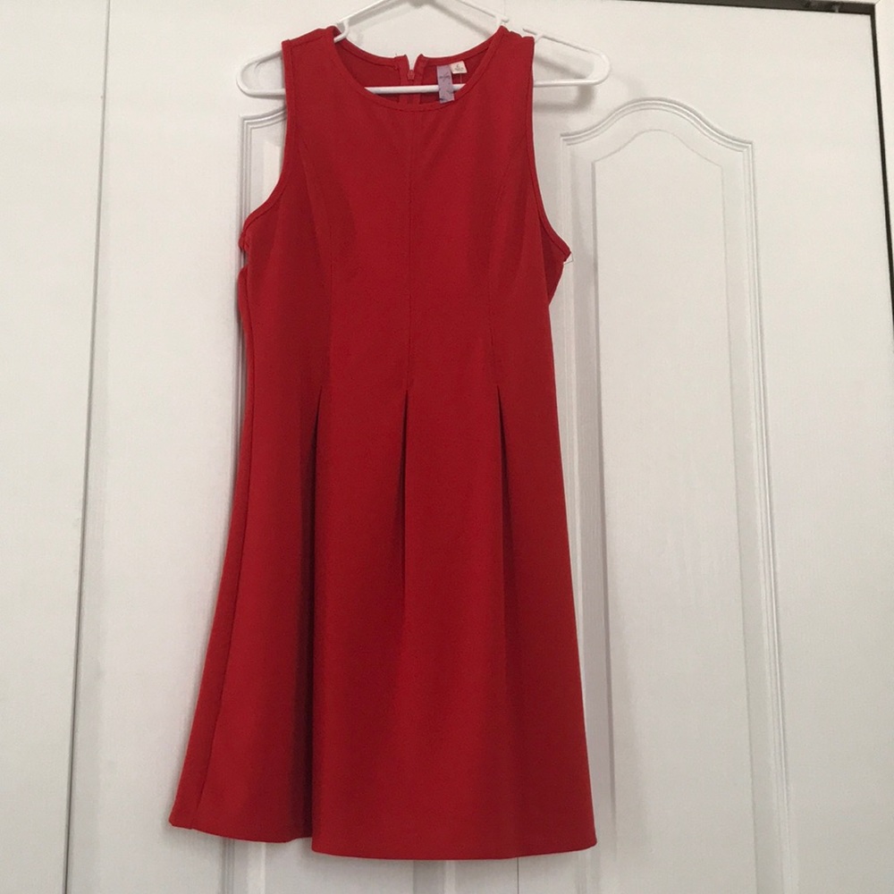 Red dress
